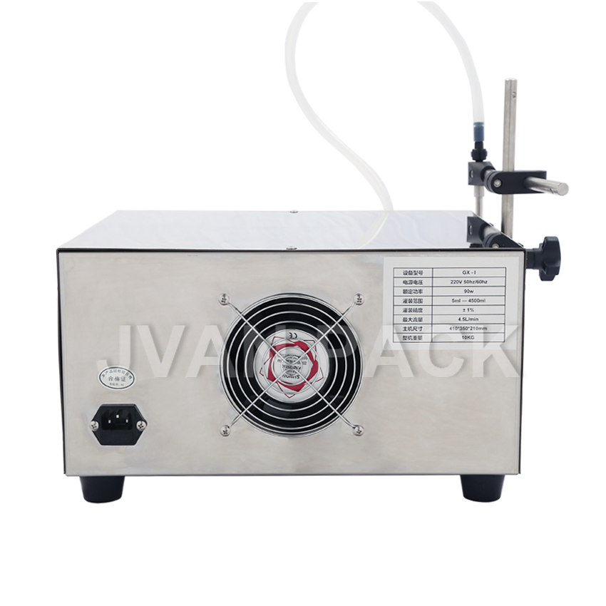 Gx-1 Semi-Automatic Single Head Liquid Juice Perfume Filling Machine Low Viscosity Liquid Filler with Magnetic Pump