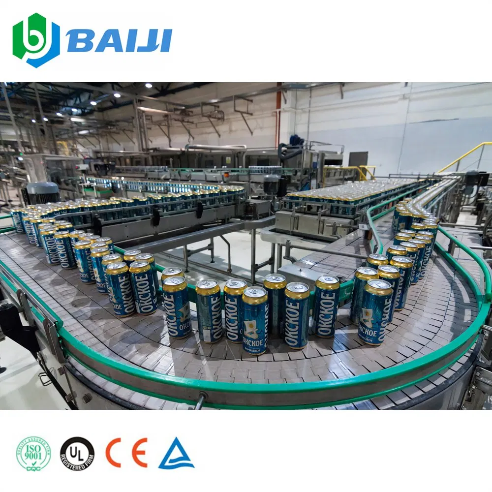 Completed a to Z Automatic Aluminum Can Soft Drink Liquid Beverage Filling and Packaging Machine