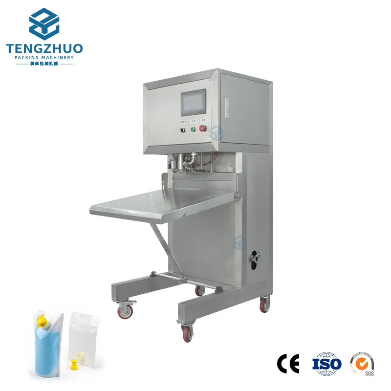 Bag Filling Machine Side View