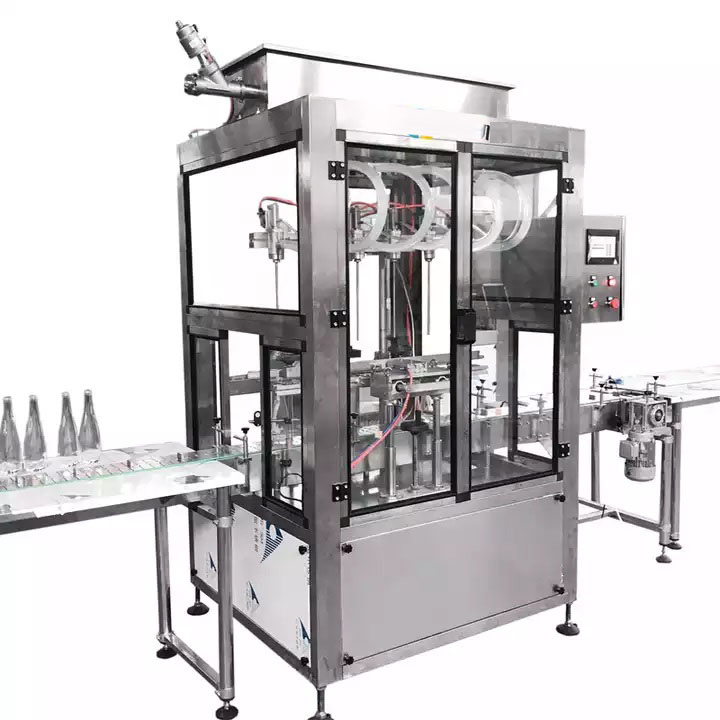 Automatic Viscous and Non Viscous Liquid Daily Chemical Sanitizer Gel Hand Washer Liquid Soap Packing Filling Machine Production Line
