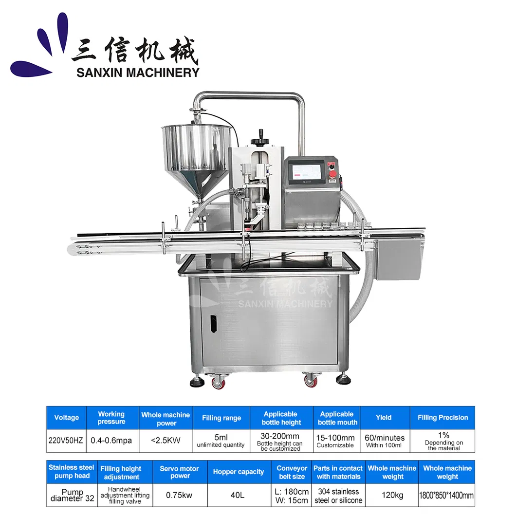 Single Head Liquid Filling Machine Overview