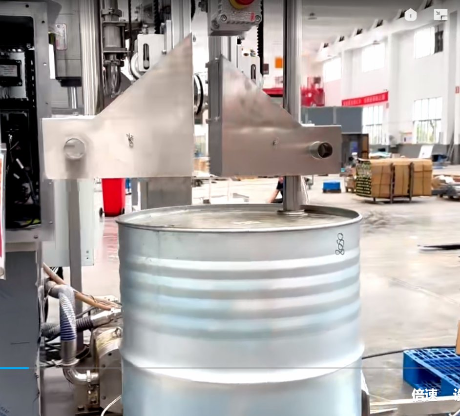 Large-Capacity 200L IBC Rocker Arm Chemical Liquid Filling Machine with Stainless Steel Construction for Lubricating Oil