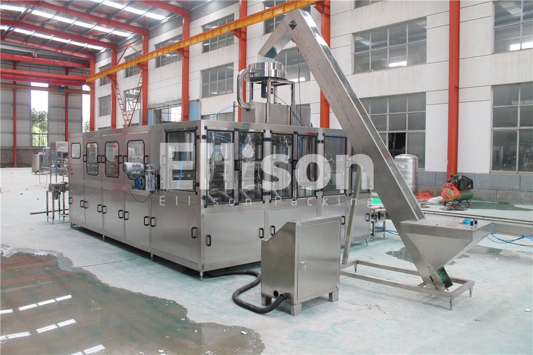 Full Automatic Explosion Proof Piston Dosing 1 Gallon Bottle Liquid/Gel/Detergent Filling Machine 8 Heads Filling Line