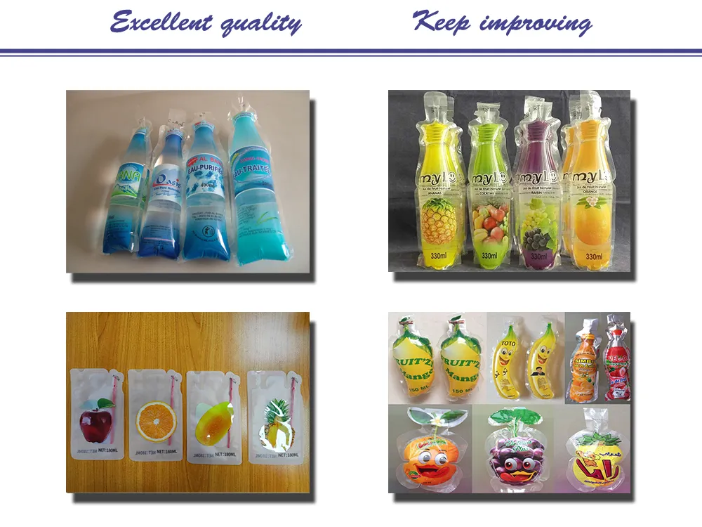 Finished Liquid Bags