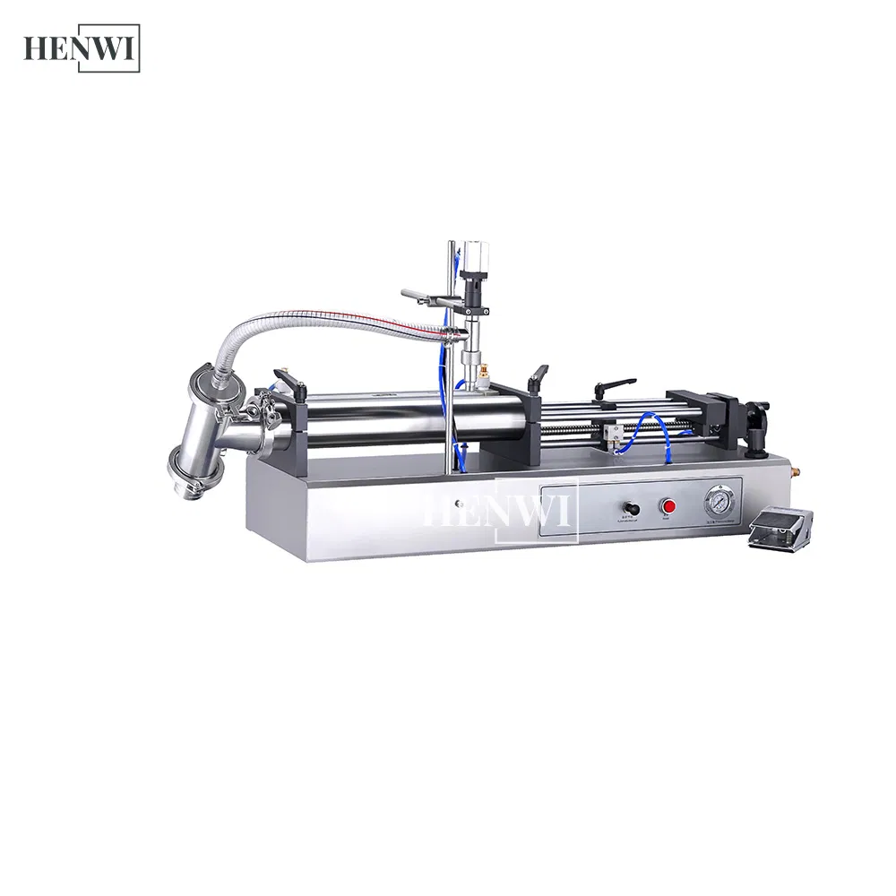 High Speed Semi Automatic Piston Volumetric Filling Machine for Lotion Liquid Wine Oil Juice Sauce Coffee Bottle Filler Machinery