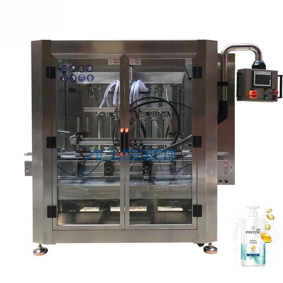 Ailusi Detergent Essential Oil Juice Laundry Piston Type Fully Automatic Small Liquid Filling Capping Machine Water