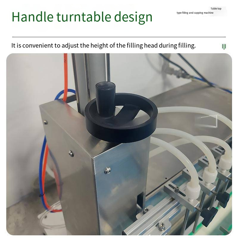 Automatic Olive Oil Water Perfume Liquid Bottle Filling and Capping Machine with Electric Power