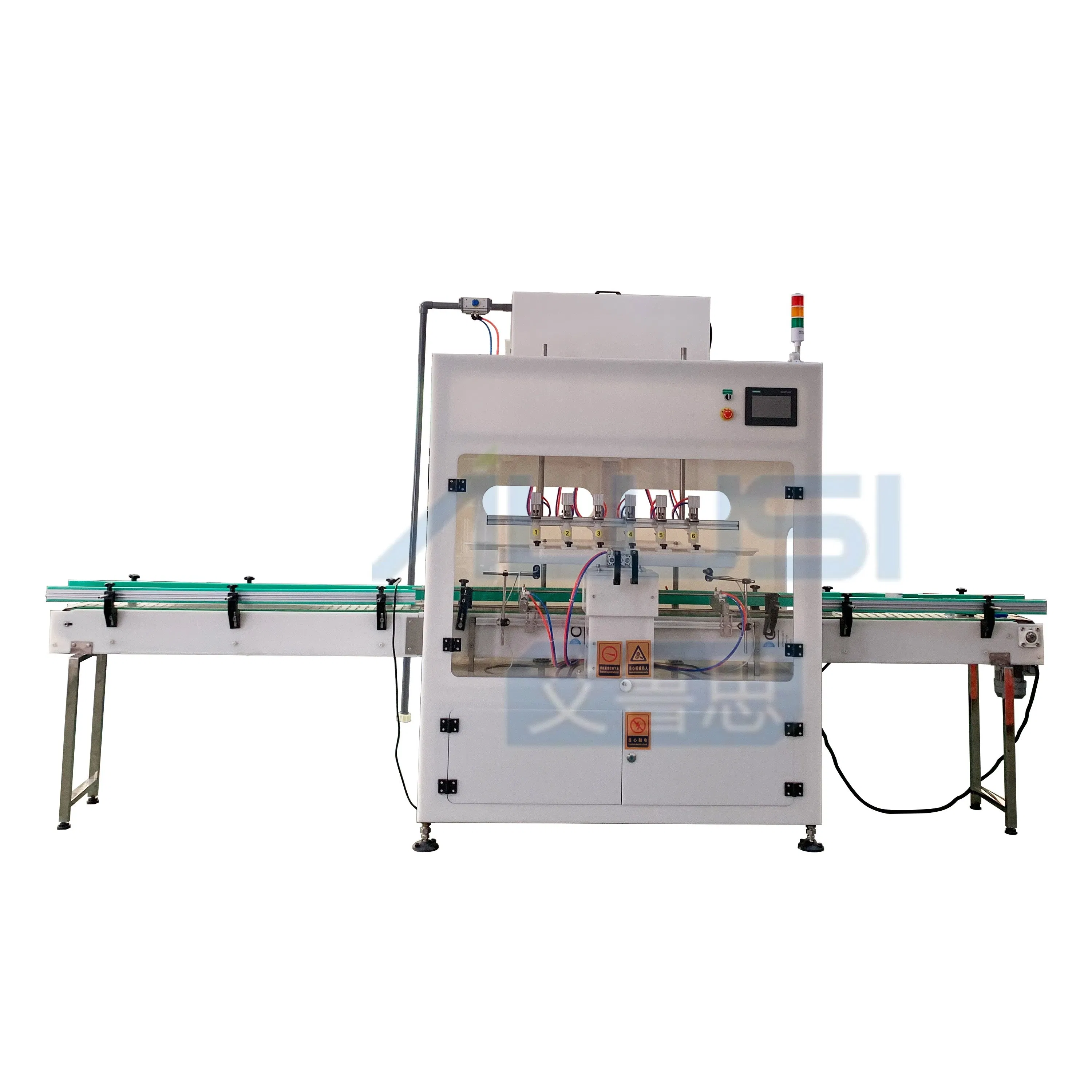 Automatic Acid Alkaline Corrosive Chemical Liquid/Bleach/Toilet Cleaner/Softener Gravity Bottle Anti-Corrosive Filling Machine