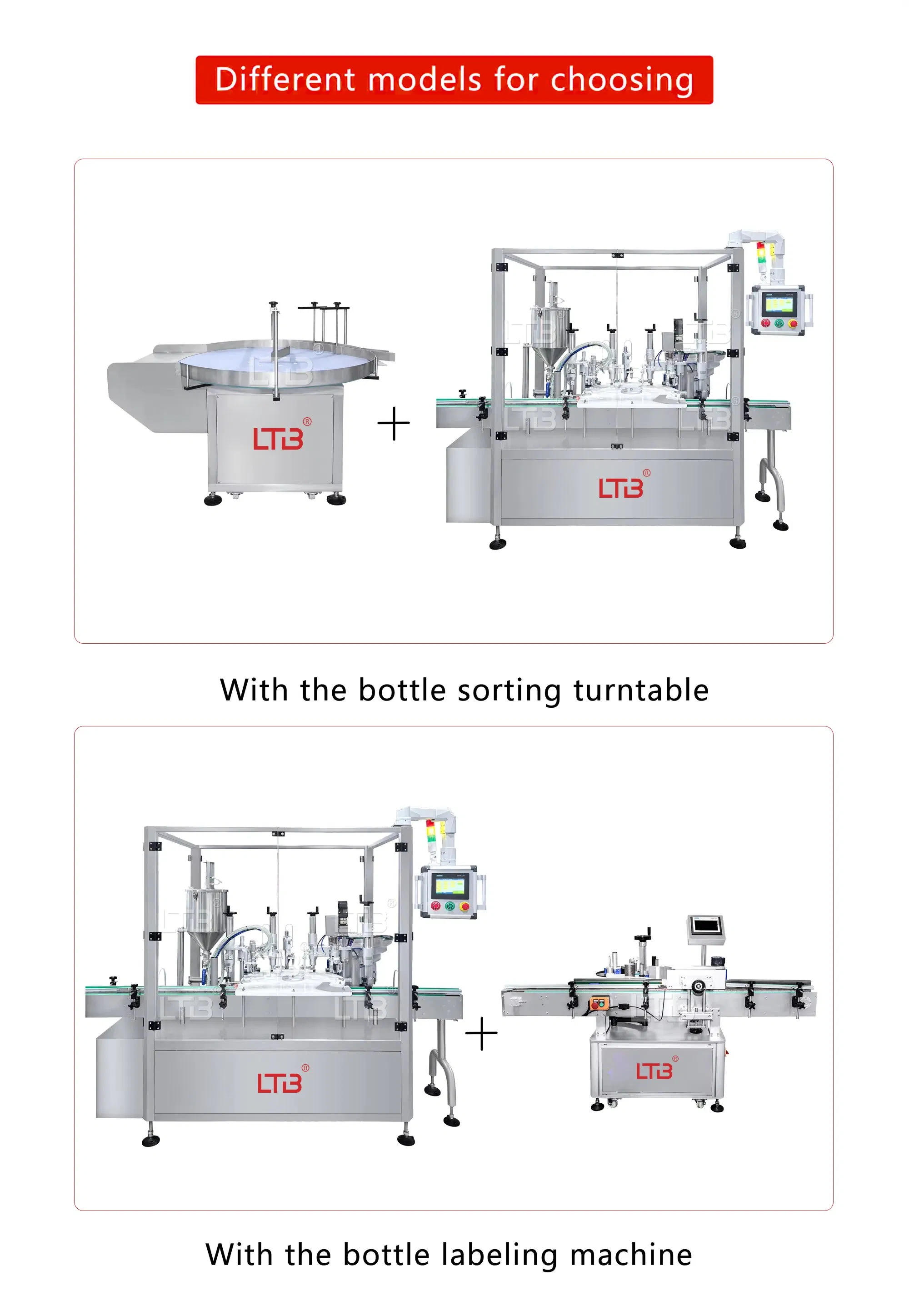 Hot Sale Rotary Rose Essential Oil Liquid Cosmetic Daily Chemical Pharmaceutical Automatic Filling Filler Cap Capping Packing Machine