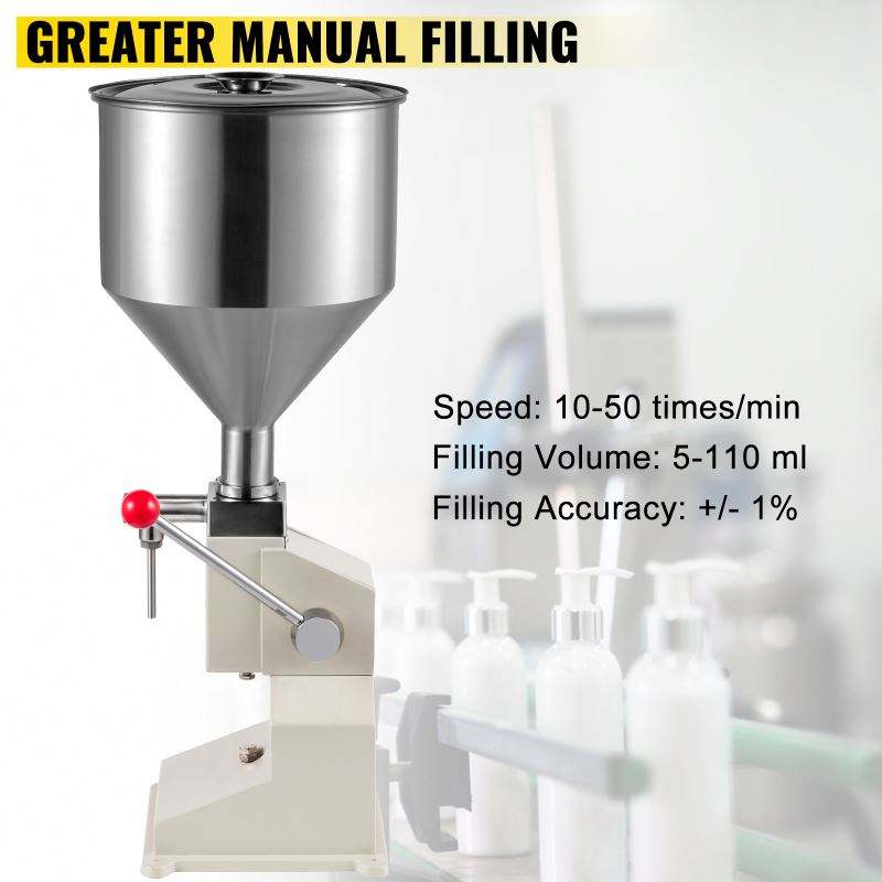 Factory Price Small Volume Volumetric Jam Sauce Honey Lubricants Oil Liquid Ketchup Filling Filler Machine