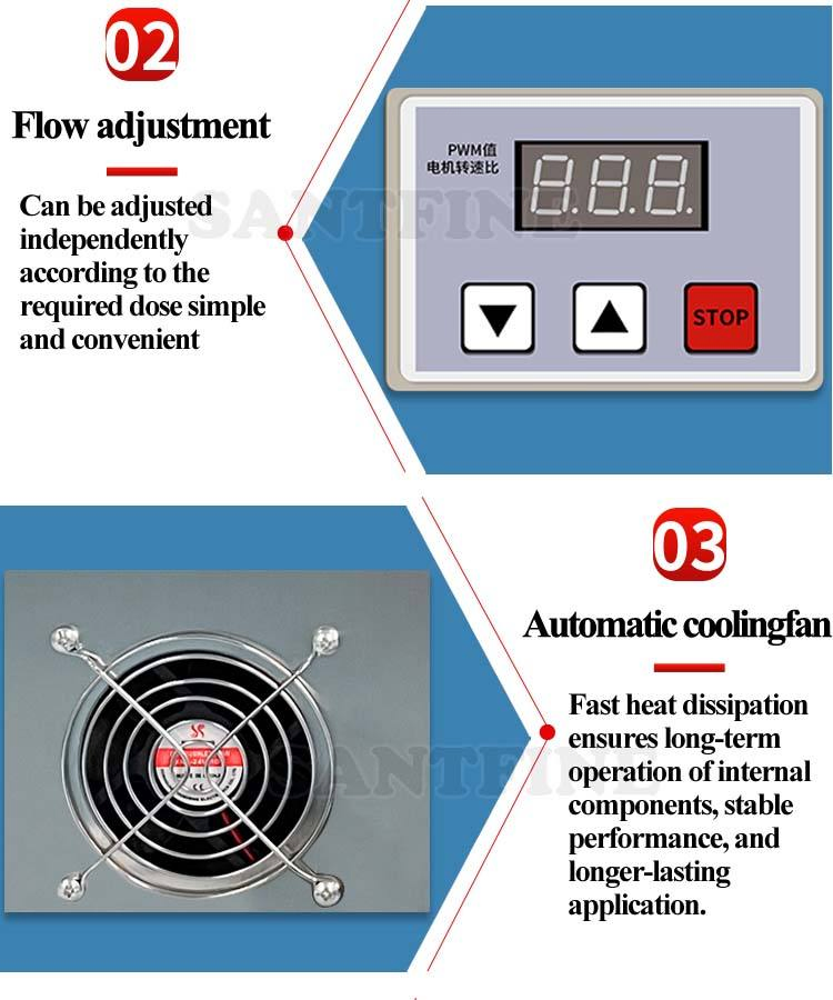 Semi-Automatic Multi Head Desktop 6 Nozzle Suction Nozzle Bag Filling Sealing Machinery Hot Liquid Oil Soup Juice Soft Drinking Sachet Pouch Packaging Machine