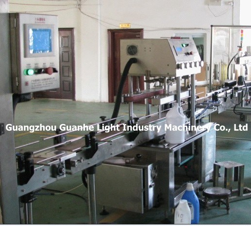 Automatic 3 in 1 Glass Bottle Whiskey Filling Machine