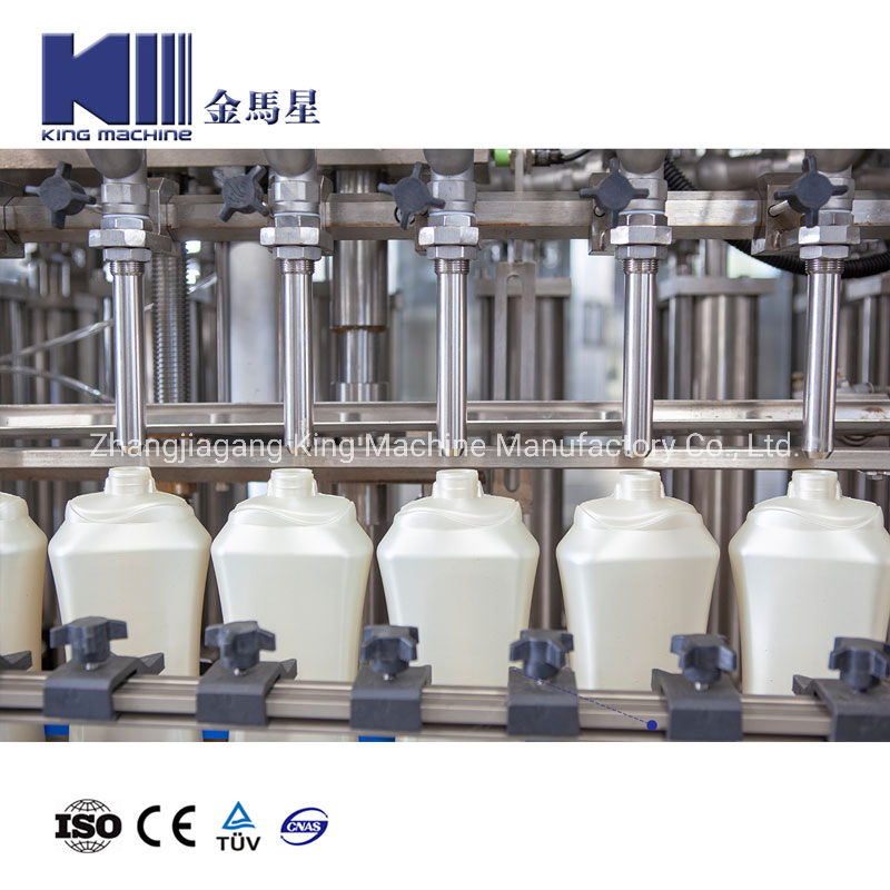 Automatic Antibacterial Disposable 84 Disinfectant Fill Liquid Gel Alcohol Fluid Hand Wash Sanitizer Mixing and Bottle Filling Capping Labeling Packing Machine