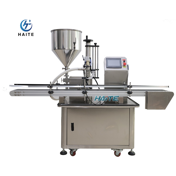 Liquid Automatic Bottle Gravity Siphon Overflow Filling Machine with Feeding Pump