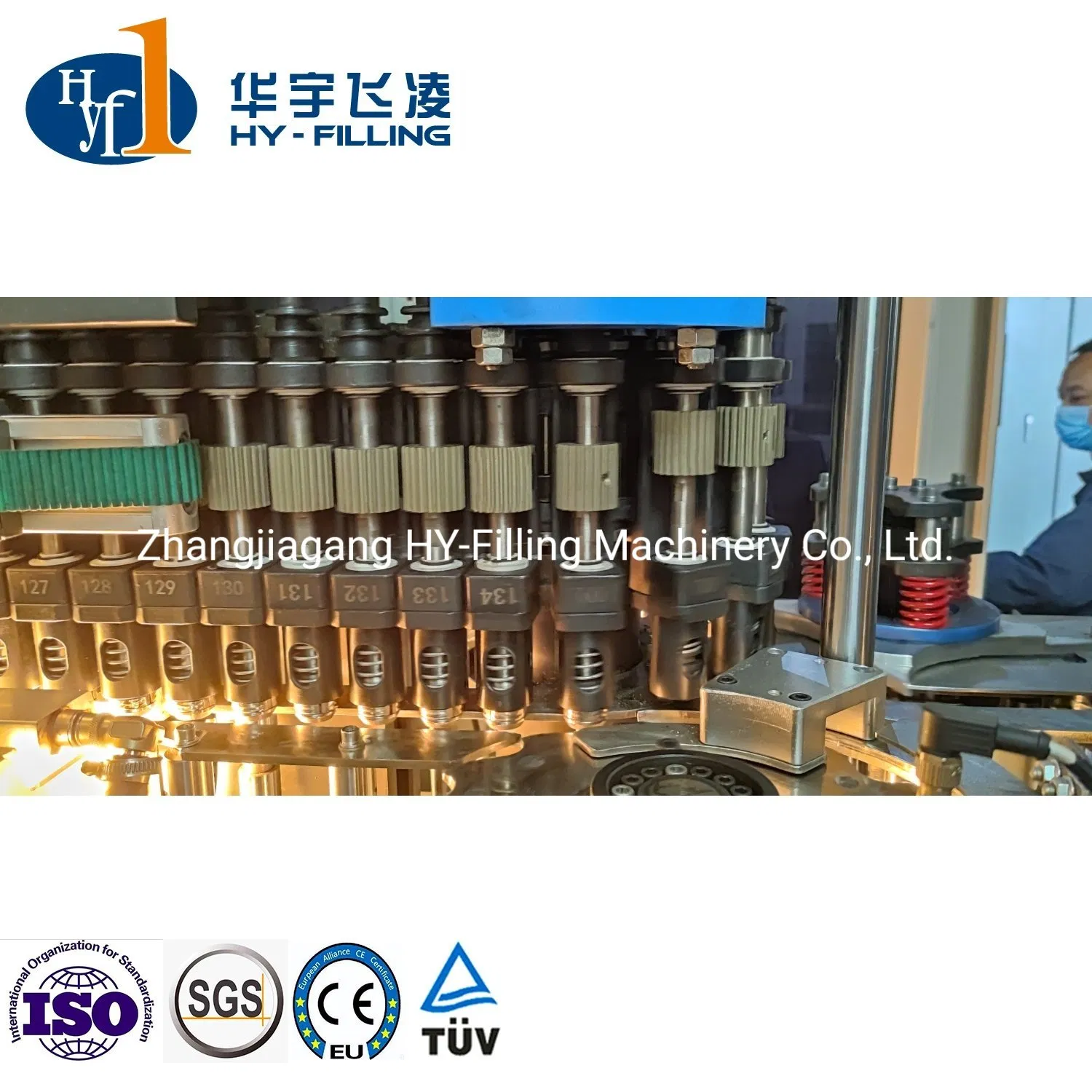 Liquid Multi-Head Hy-Filling Bottles Pet Package Plastic Blowing Machine Blowing Blower Molding System