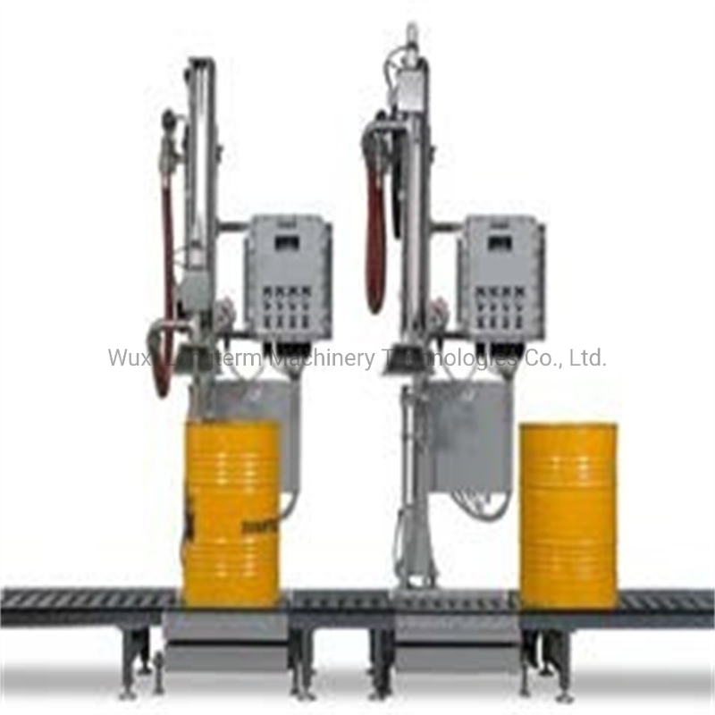 Explosion Proof Drum Oil Paint Glue Liquid Weighing Filling Machine, Oil Barrel Automatic Filling Machine Liquid Filled~