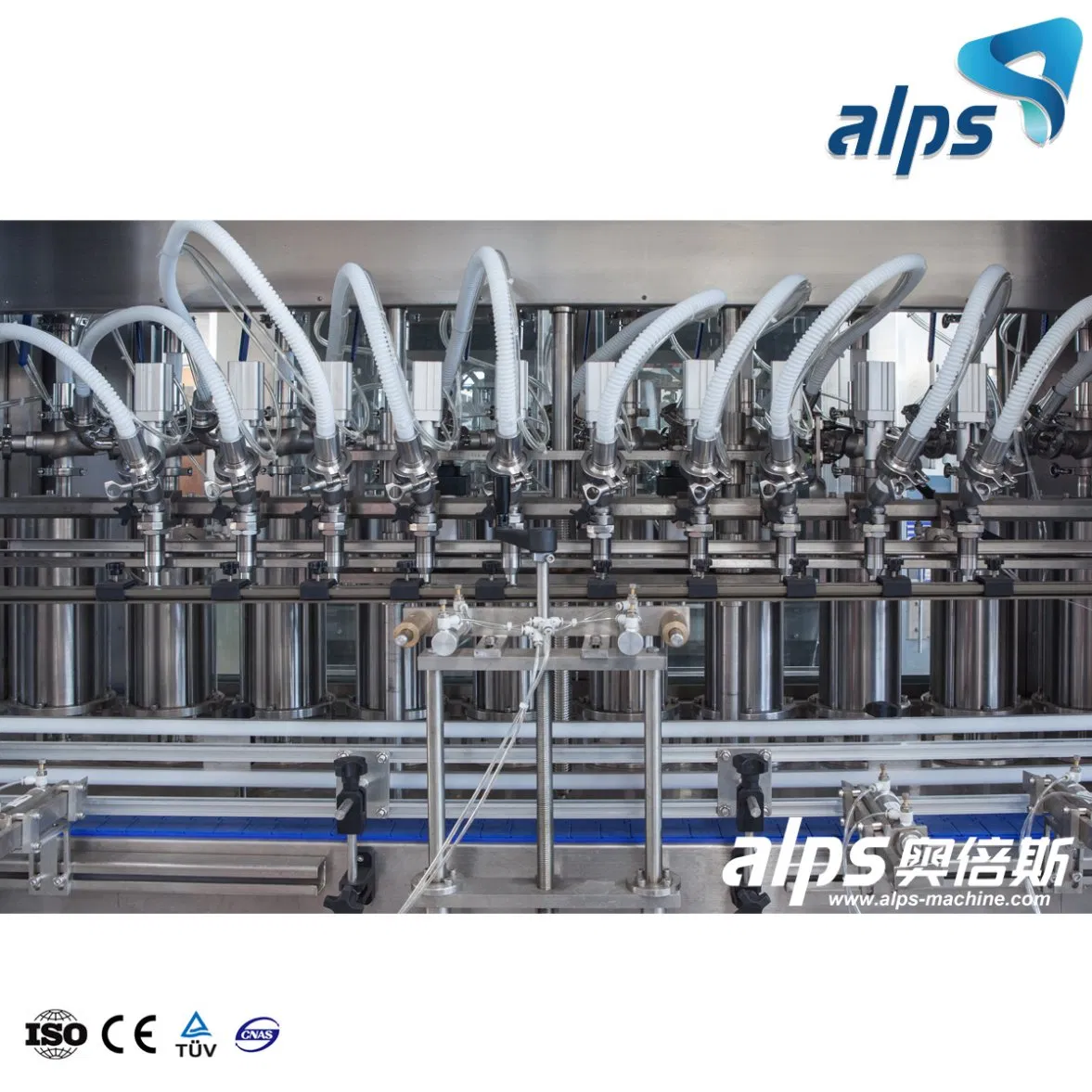 Automatic Daily Chemicals Products Filling Labeling Packing Machine / Liquid Filler
