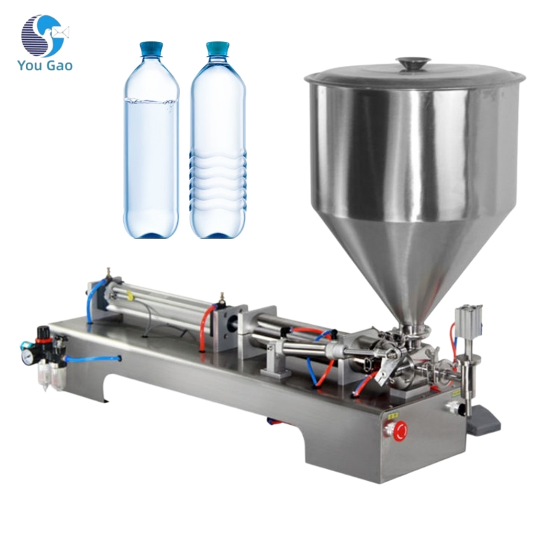 Manual Piston Type Filling Machine Suitable for Food Beverage Daily Chemical and Chemical Liquid