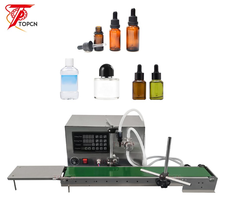 Single Head Semi Automatic Nutrient Solution Small Bottles Liquid Filling Machine