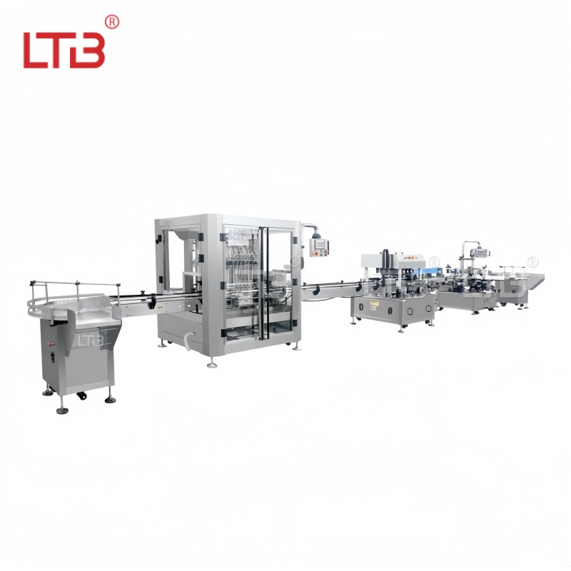 High Speed Liquid Soap Shampoo Detergent Cosmetics Cream Paste Viscosity Packing Line Filling Capping Labeling Automatic Filling Machine