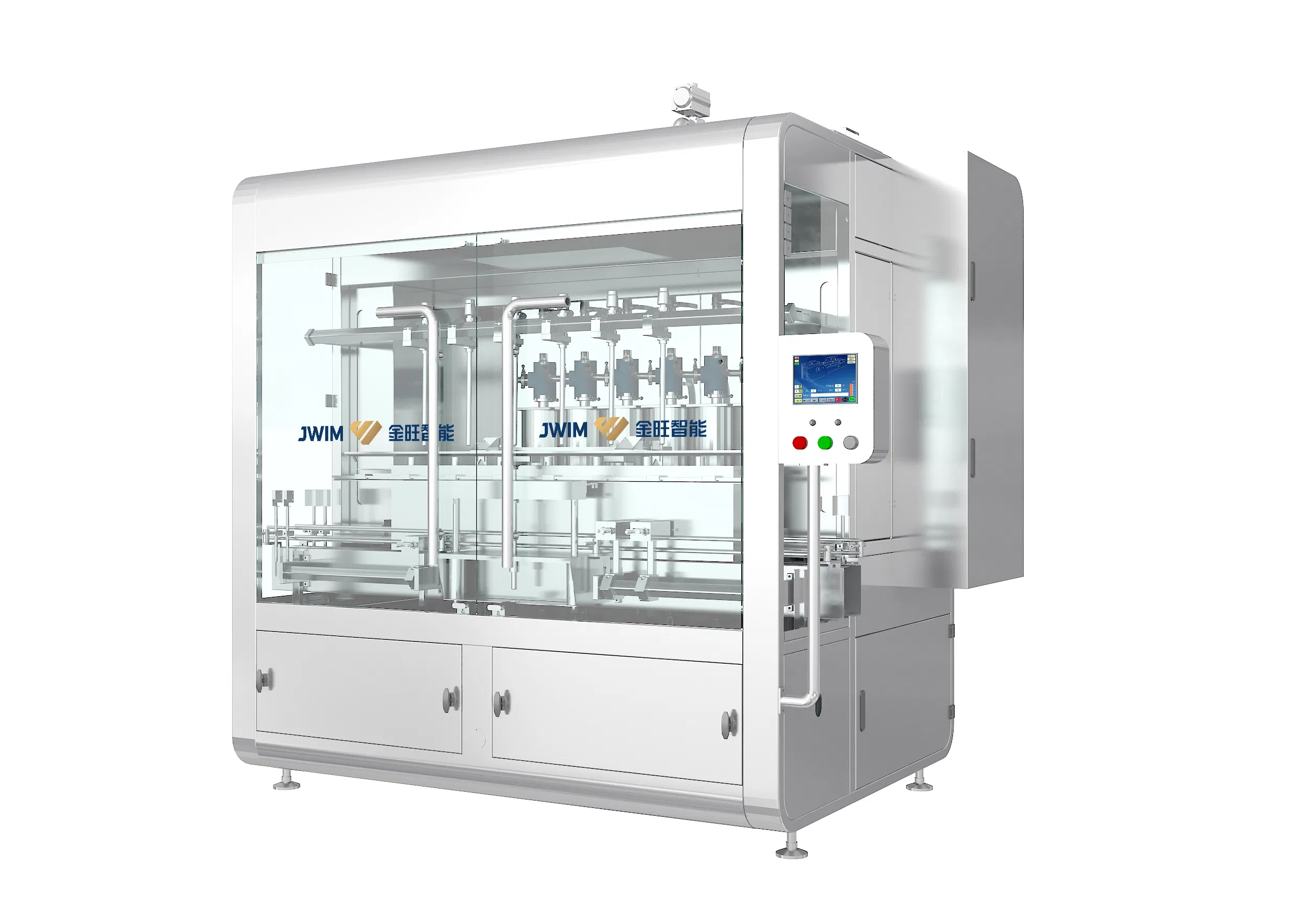 5L 600bph Automatic Volumetric Piston Pesticide High Viscosity Liquid Filling Machine