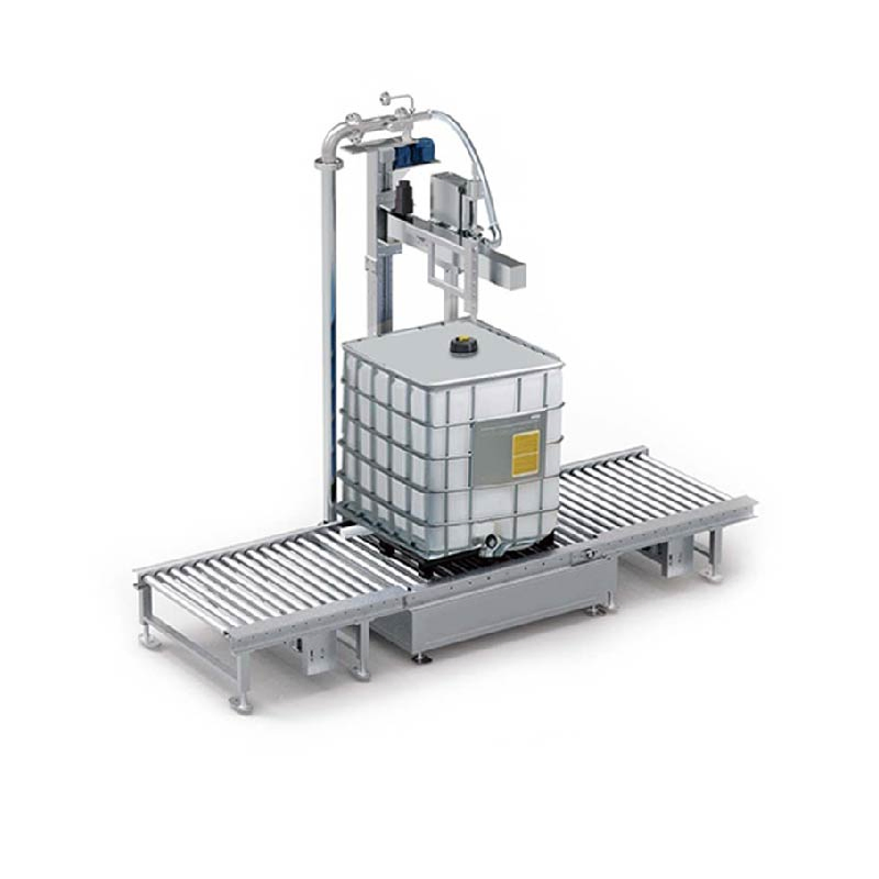 1000L Chemical Liquid Filling Machine Semi Automatic Piston Type Can Filling &amp; Bulk Bag Filling Equipment