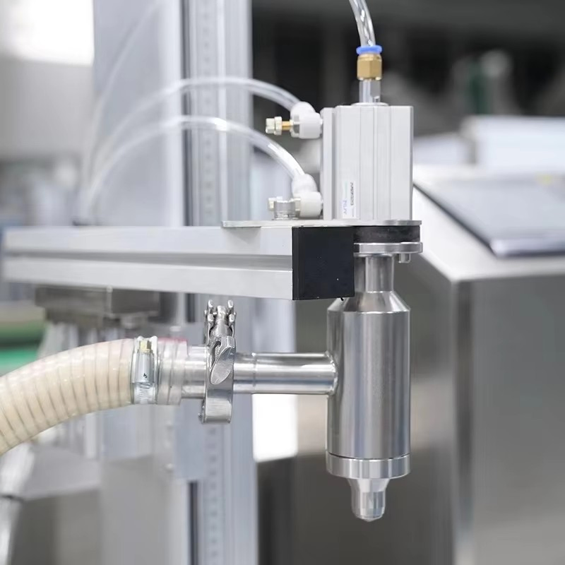 Automatic Servo Gear Pump Bottle Filling Machine with One Filling Head, Liquid Filler, Cream Sauce Filling Equipment