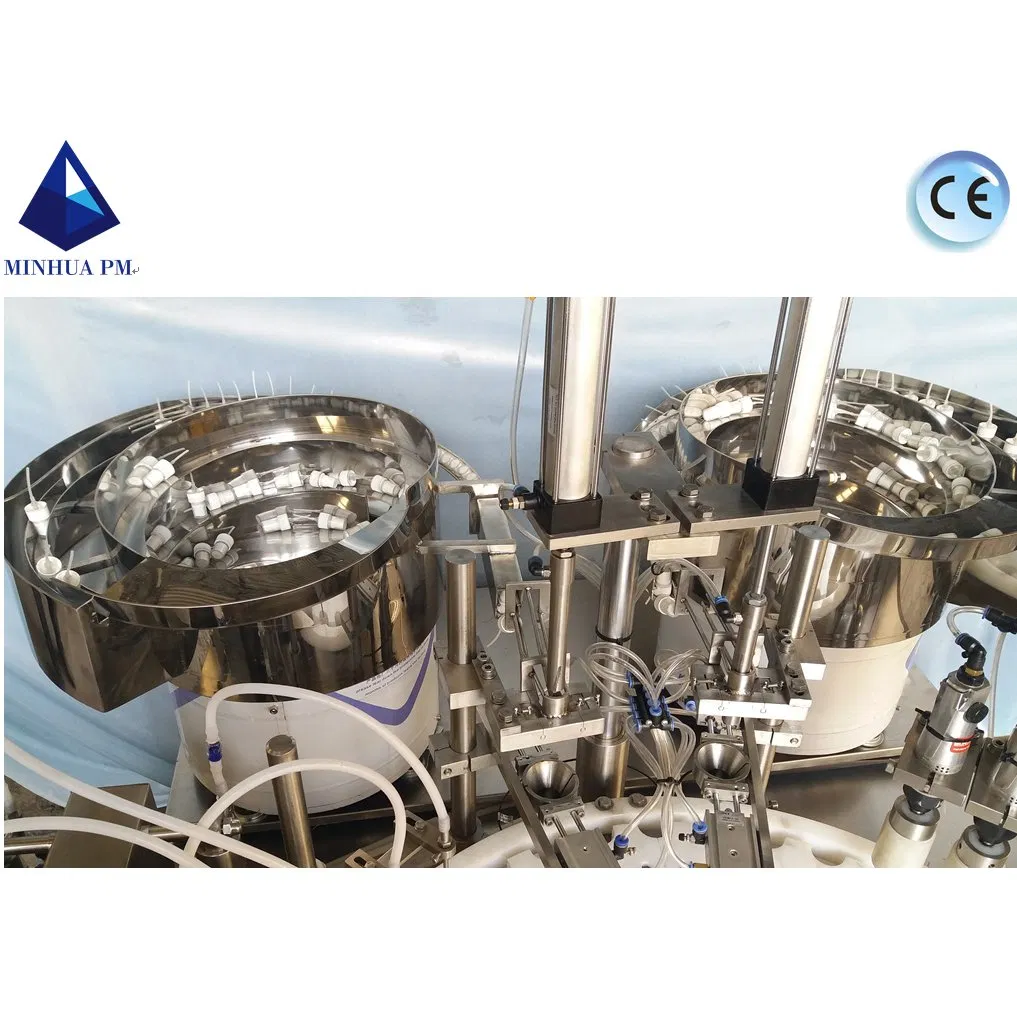 Automatic Spray Plastic Glass Bottle Dropper Peristaltic Pump Daily Chemical Vial Filler Eye Drops Liquid Filling and Capping Machine
