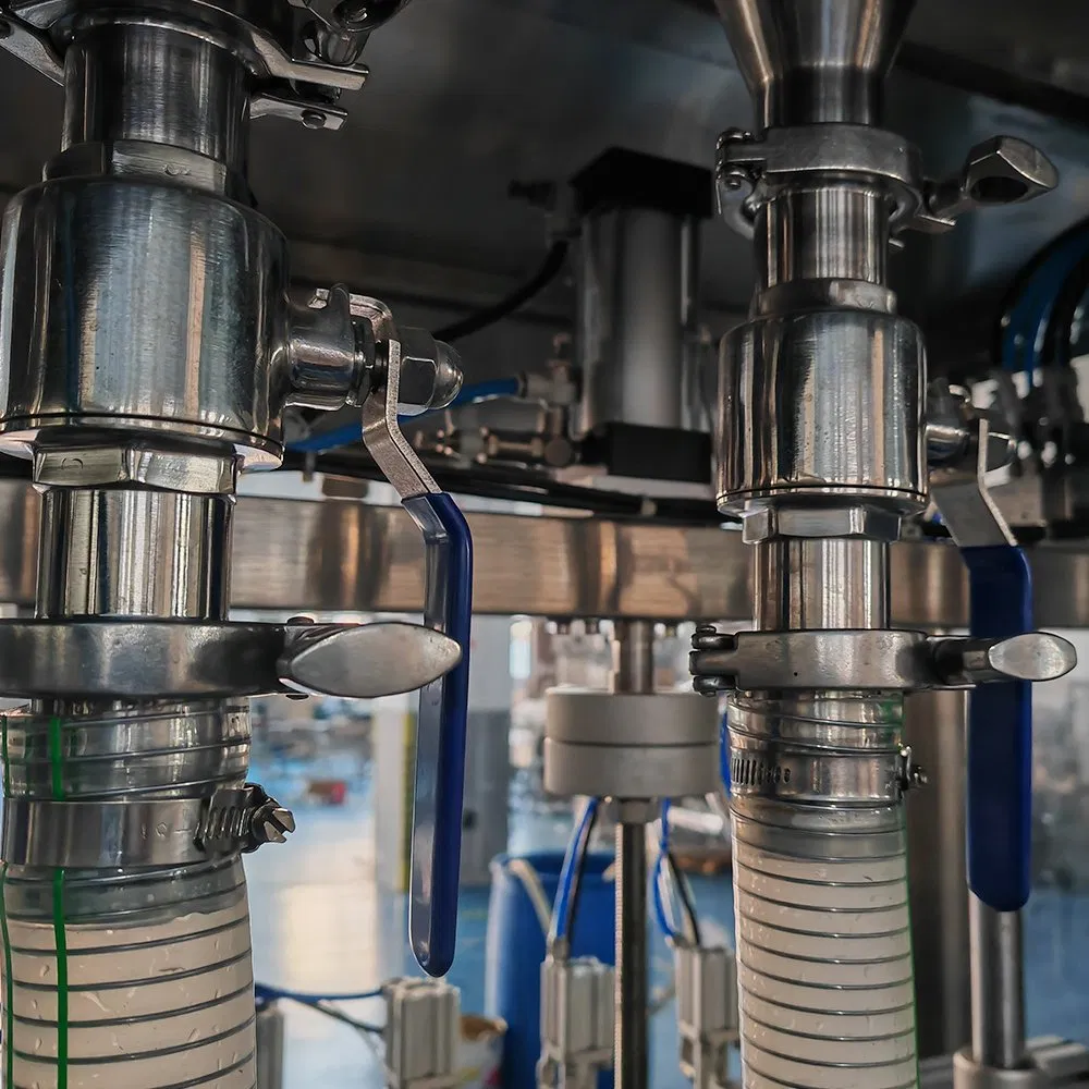 Automatic Hand Washing Liquid Shampoo Cleaning Detergent Sanitizer Plastic Bottle Volumetric Piston Filling Bottling Capping Machine