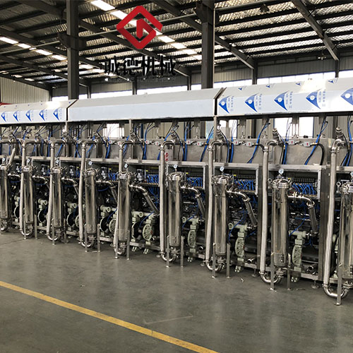 Semi-Automatic Overflow Fill Linear Gravity Liquid Weighing Filling Machine