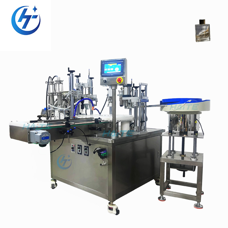 Automatic Gravity Filling Machine for Low-Viscosity Liquid