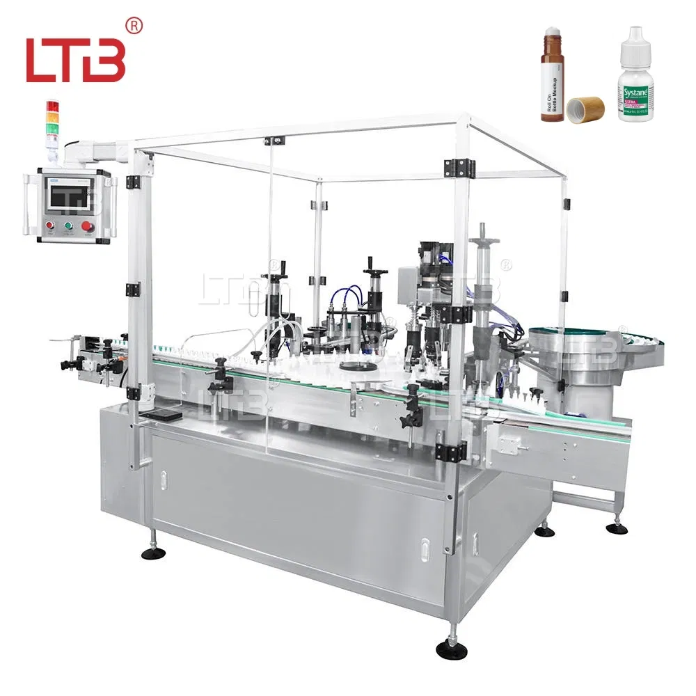 High Speed Liquid Soap Shampoo Detergent Cosmetics Cream Paste Viscosity Packing Line Filling Capping Labeling Automatic Filling Machine