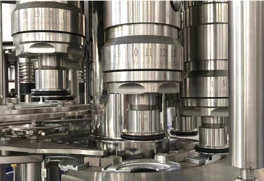 Automatic High-Speed Precision Water Liquid Glass Bottle Pet Filling and Sealing Machine for Juice, Beverages, Edible Oil, Condiments, Wine, and Purified Water