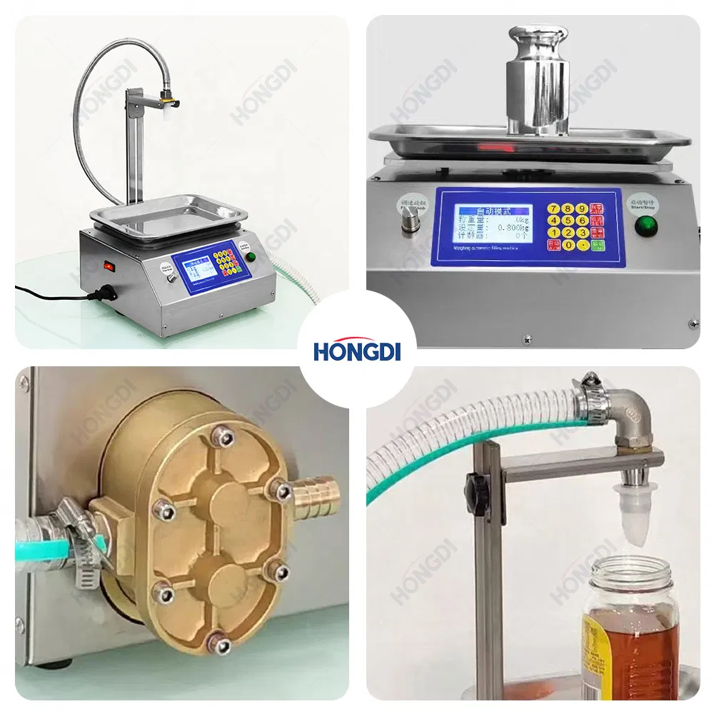 Compact Semi-Automatic Liquid and Paste Filling Machine for Honey, Peanut Butter, and Chili Sauce