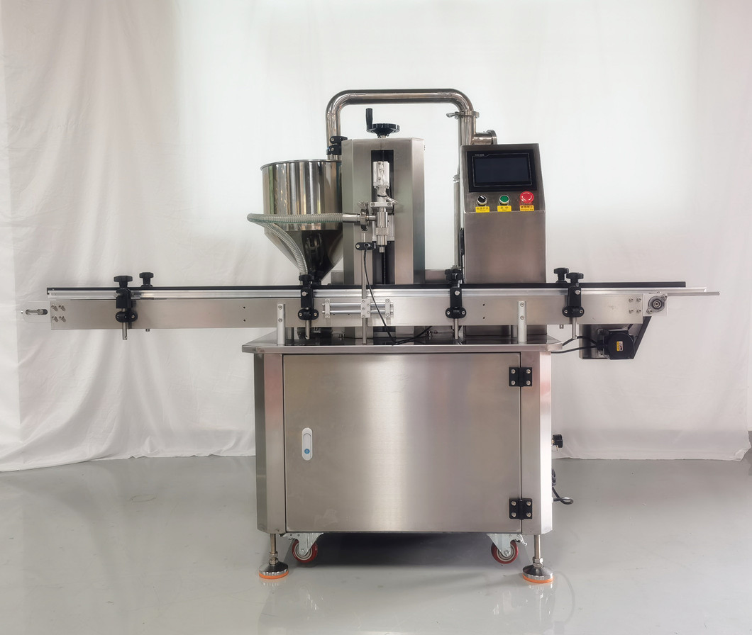 Single Head Piston Filling Machine for Accurate Liquid Bottle Filling Operations