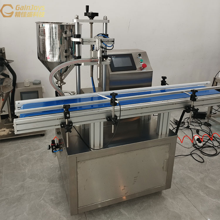 Automatic Single Head Gear Pump Fruit Juice Beverage Filling Machine Single-Dose Oral Liquid