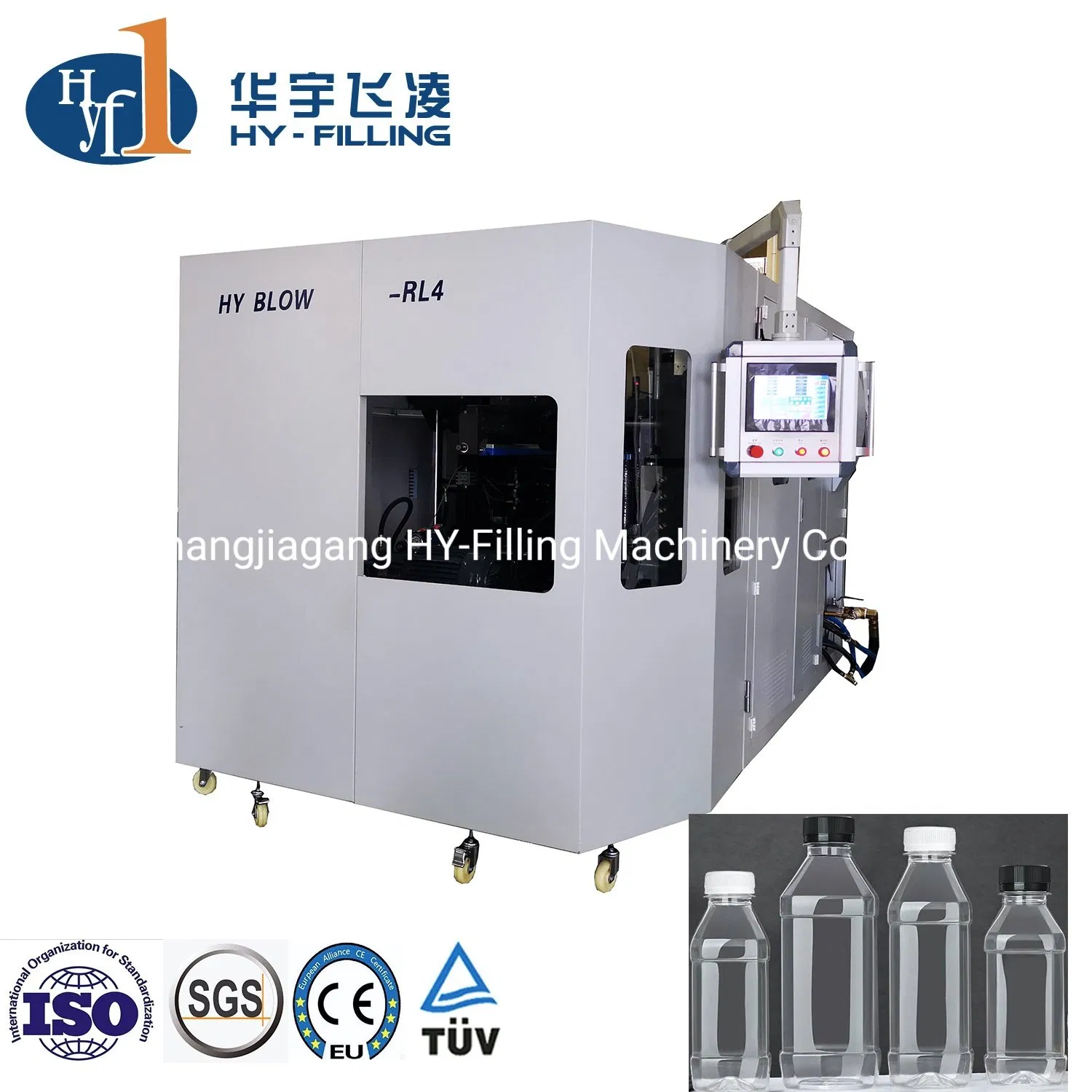 Liquid Multi-Head Hy-Filling Bottles Pet Package Plastic Blowing Machine Blowing Blower Molding System