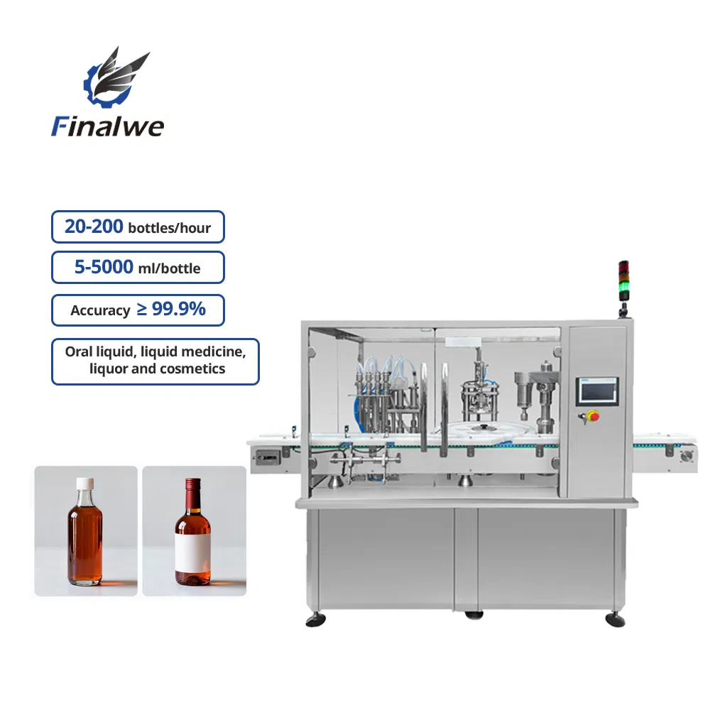 Low-Viscosity Honey Automatic Quantitative Liquid Filling Machine