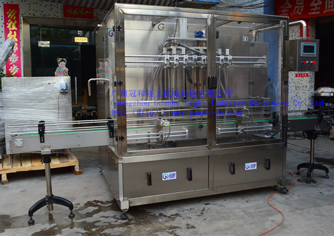 Automatic 3 in 1 Glass Bottle Whiskey Filling Machine