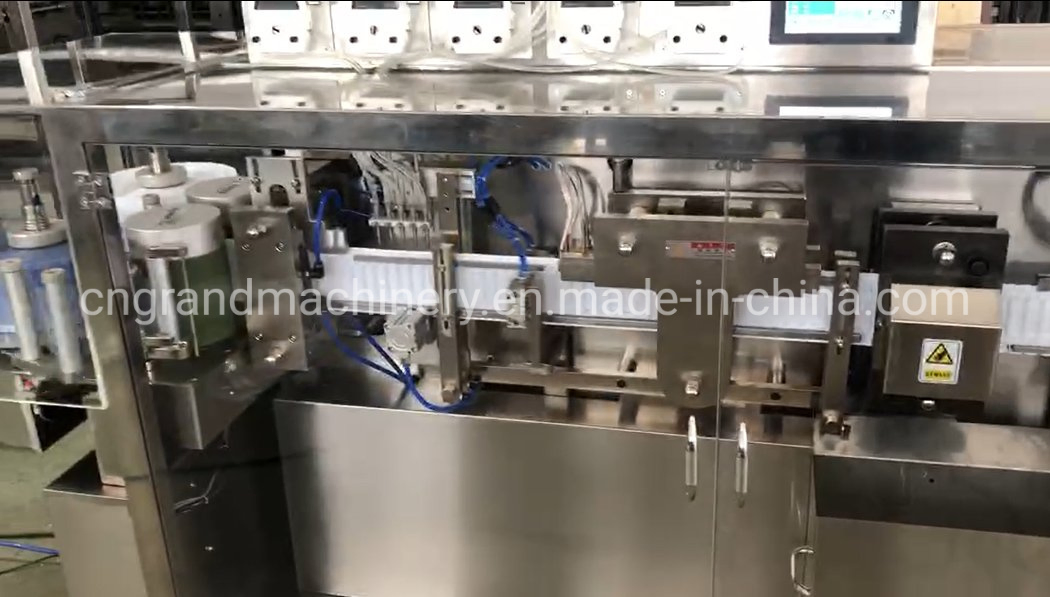 Ggs-118 P5 Automatic Mono Dose Plastic Bottle Forming Filling Machine High Viscosity Cream Oil Liquid Filling Sealing Machine
