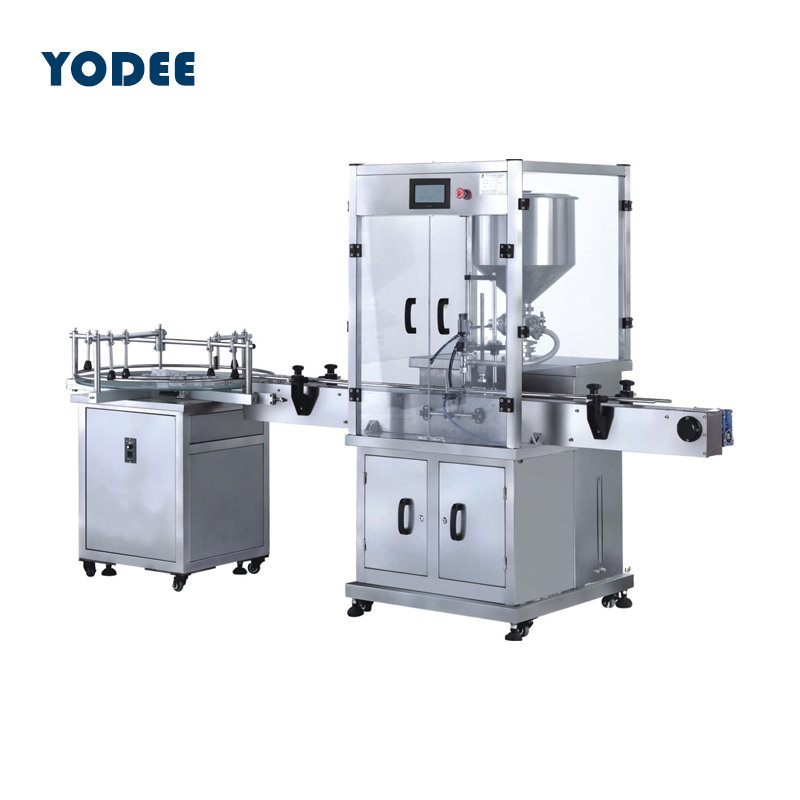 250ml 500ml 1000ml Automatic Liquid Soap / Detergent Filling Machine for Daily Chemical Industry