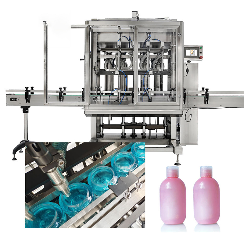 Versatile Multi-Head Liquid Filling Machine for Sauces and Dressings