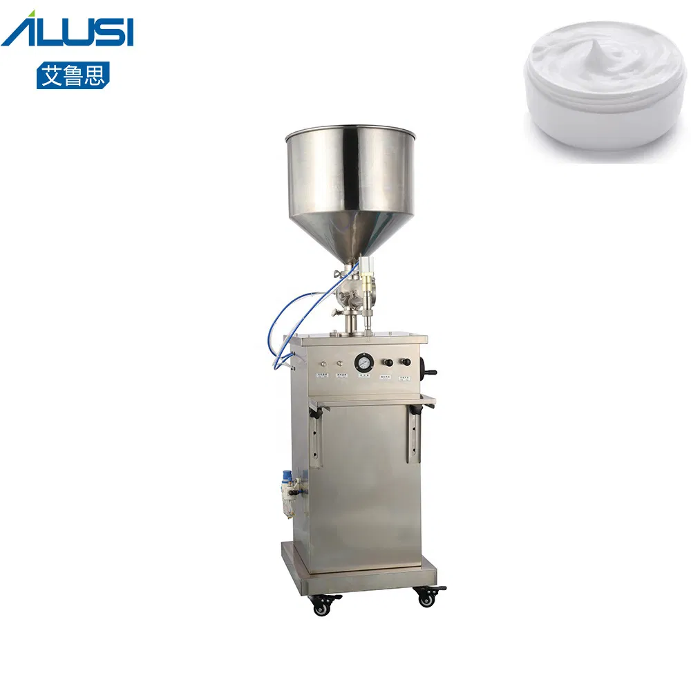 Semi Automatic Vertical Filling Machine for Paste Cream Liquid Soap Water Beverage Gel Shampoo