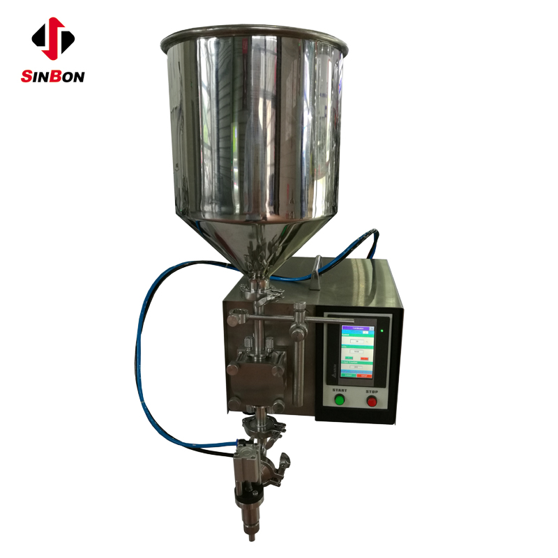 Semi Auto High Viscosity Liquid Cream Filling Machine