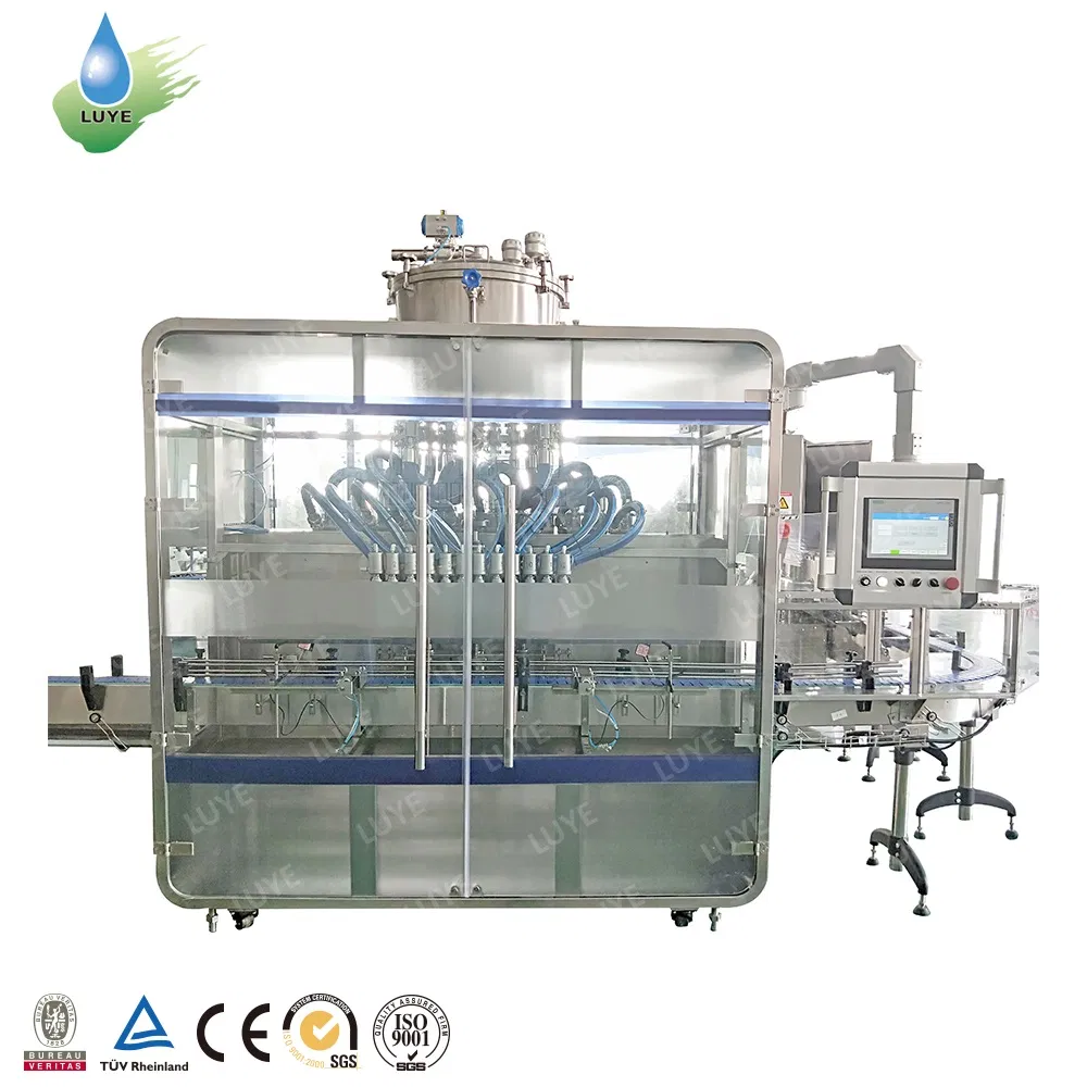 Auto 2, 4, 6 Heads Servo Motor Shampoo/Lotion Filling Machine and Sticky Liquid Filler in Daily Chemical Industry