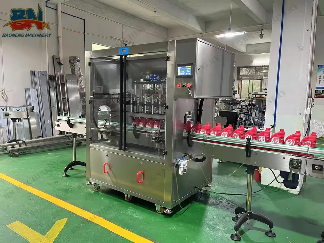 Servo piston filling machine view 1