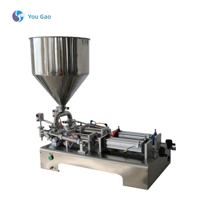 Food Grade Milk, Honey, and Other High Viscosity Liquid Paste Paste Filling Rotor Pump Filling Machine