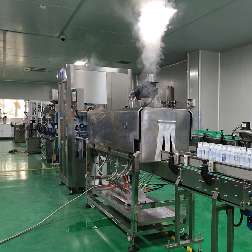 Olive Oil Fully Automatic Aerosol Line PLC Control Bag on Valve Bov Aerosol Spray Can Filling Machine for Cosmetic and Pharmaceutical Food Products Liquid