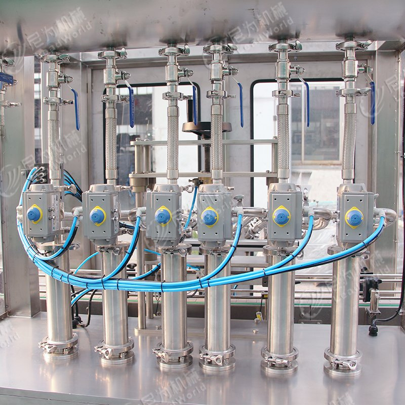 Automatic Liquid Condiment Cooking Peanut Butter Edible Oil Tomato Sauce Honey Shampoo Cleaning Detergent Plastic Glass Bottle Volumetric Filling Machine