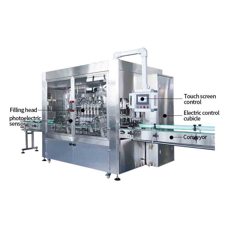 Automatic High Viscosity Liquid Antifreeze Lubricant Engine Oil Filling Machine